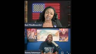 Tommy sotomayor VS Fake conservative Keisha's