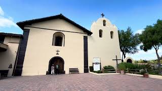 Bells ringing at Mission Santa Inés