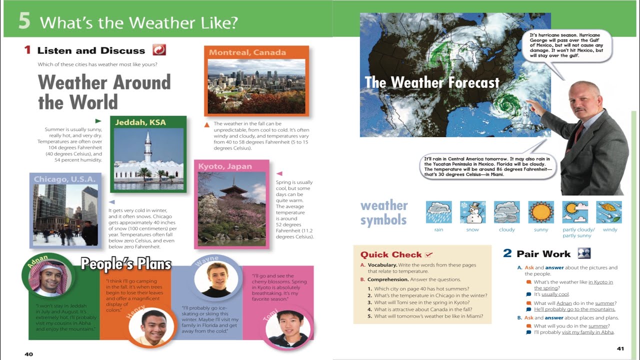 شرح إنجليزي ثاني متوسط - الوحدة الثالة عشر Super Goal 2 - Listen and Discuss - الفصل الدراسي الثالث