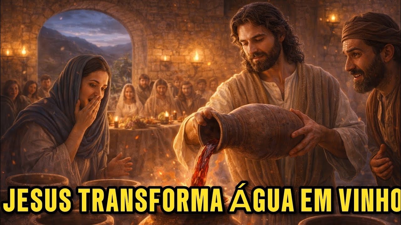 O MILAGRE QUE SALVOU A FESTA | O segredo por trás do primeiro sinal de Jesus em Caná 🍷