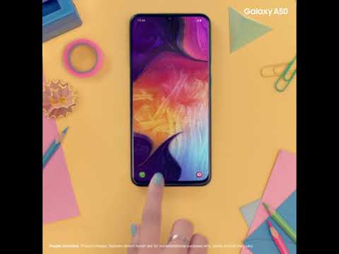 Galaxy A50: On-Screen Fingerprint Sensor