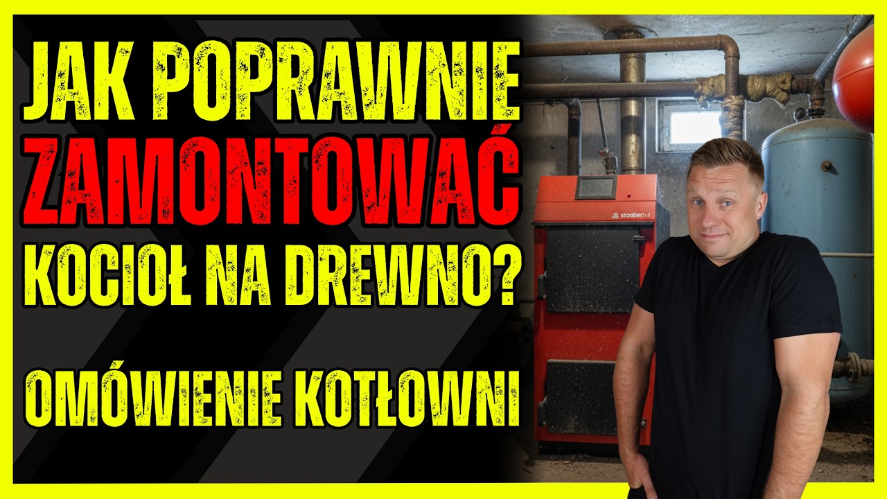 Kotłownia z kotłem na ZGAZOWANIE drewna z BUFOREM ciepła. Na co ZWRÓCIĆ UWAGĘ?