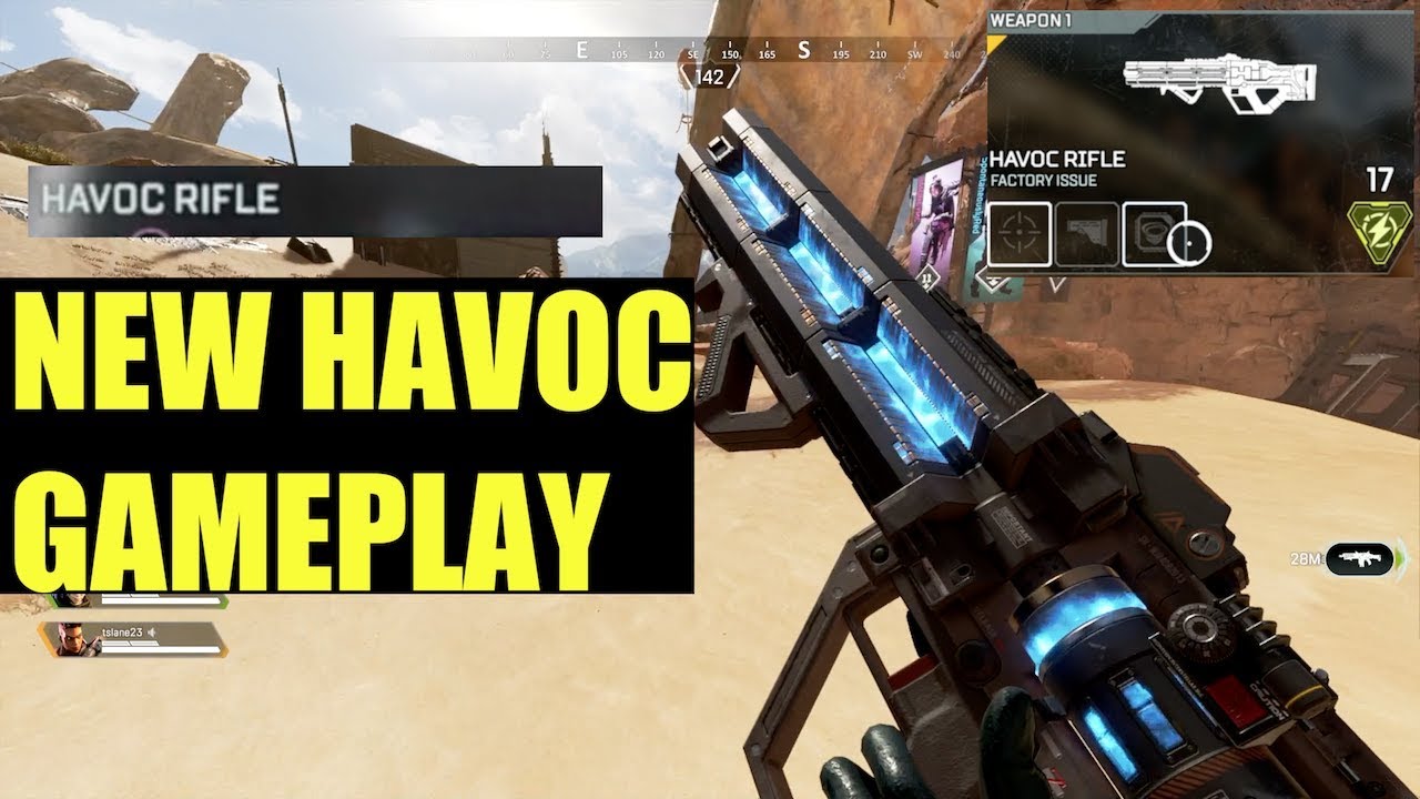 Apex Legends: Havoc Rifle Gameplay! Where to find the Havoc in Apex ...