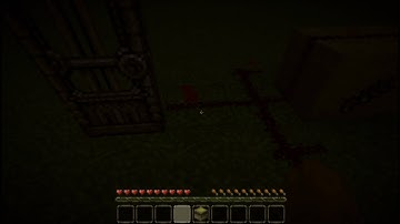 Minecraft Redstone - Redstone Pulse and Burnout Switch