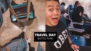 NYC VLOG 2019 | TRAVEL DAY FROM SEATTLE TO NYC