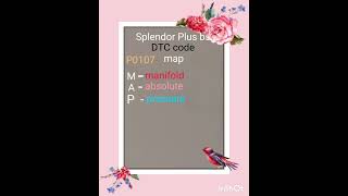 Splendor Plus DTC code P0107