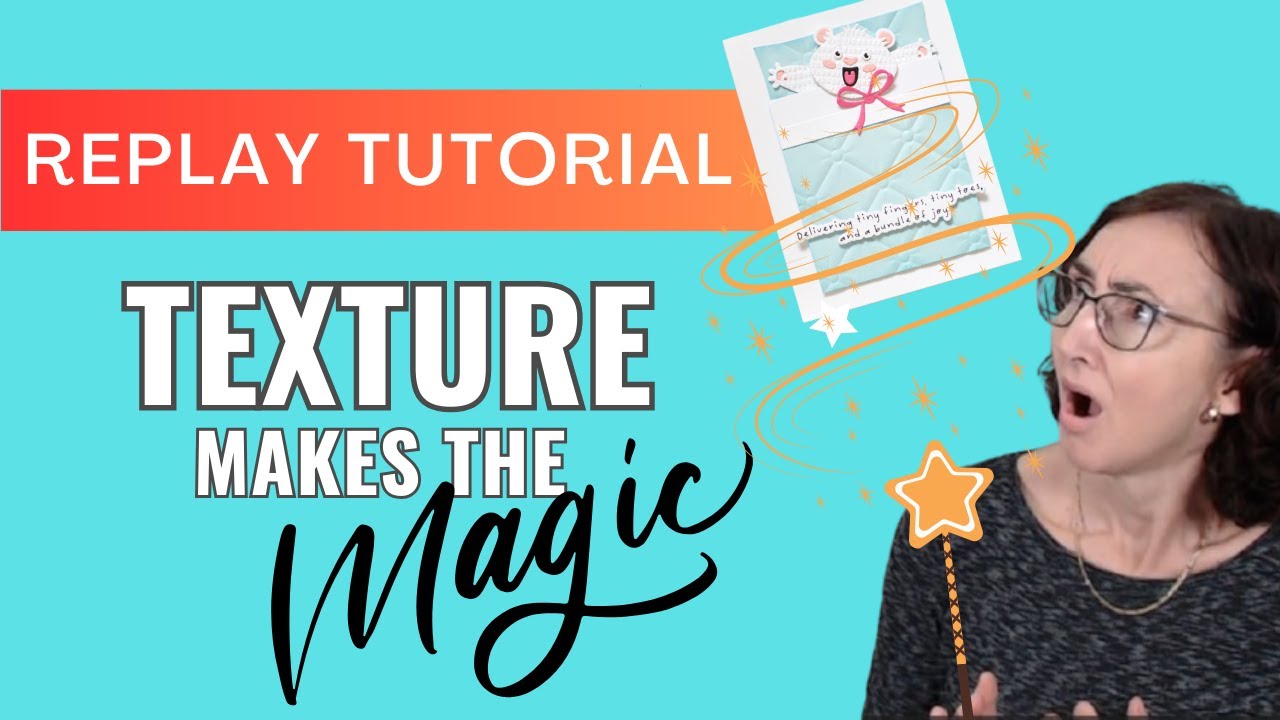 Texture Makes the Magic | Cozy Critter Card with Embossing Folders!