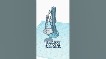 [1DAY_1CAD] BALANCE #shorts #tinkercad #project