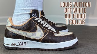 Louis Vuitton Nike Air Force 1 Low On Foot review 