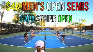 $4K Men’s Open Semifinal – Taylor (5.9) / Palm (5.9) vs Quinones-Garcia (5.8) / Fajardo (5.8)