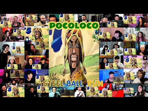STEEL BALL RUN | JOJO's BIZARRE ADVENTURE | OPENING | PART 7 | UNIQUE SUPER MEGA REACTION MASHUP