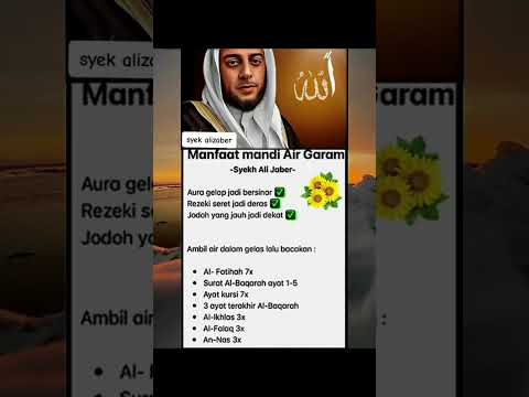 Manfaat Mandi Garam Dari Syech Ali Jaber Waliallah Ulamaindonesia Foryou Short