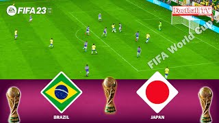 FIFA 23 | Brazil vs Japan | Final FIFA World Cup Qatar 2022 | Full Match - Next Gen Gameplay