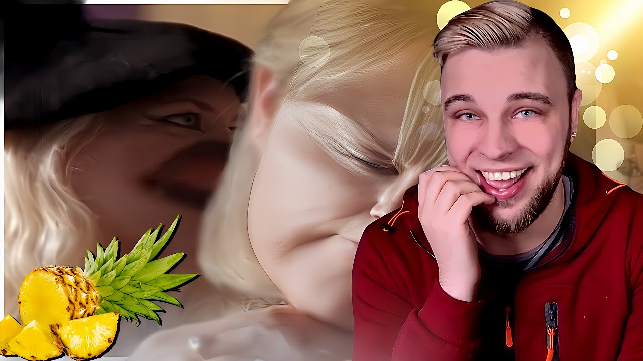 Verwirrte Lehrerin wird von einer Ananas bedrängt | YouTube Kacke [ X ...