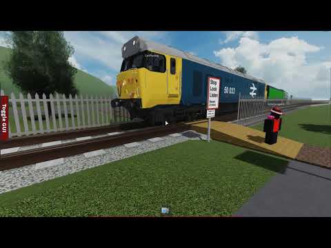 Roblox Destination Benford Testing Trains Around The Map Ft Class 50 320 Drag 156 And 142 Youtube - intercity sign kyle transport dinmore manor roblox