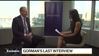 Morgan Stanley's Gorman on Being CEO, Bank Regulations