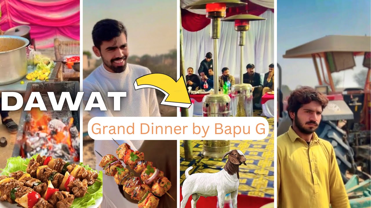 Dawat By Bapu G || Grand Dinner || in Rohi Cholistan || Night Party ️🌎 ...