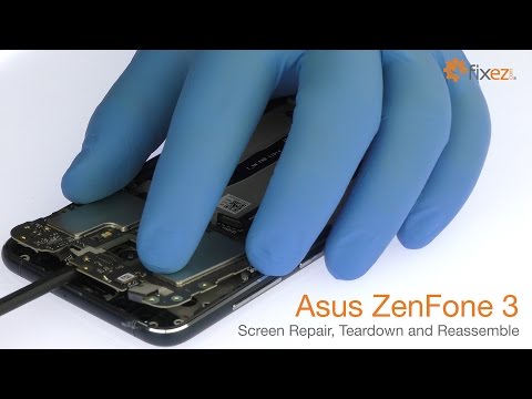 ASUS - tanapon ZC554KL差額 Asus ZenFone 3 Screen Repair, Teardown and Reassemble