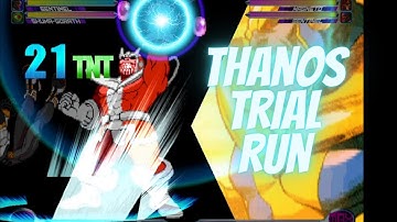 MvC2 - Thanos Trial Run Combos