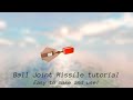  roblox plane crazy easy ball joint missile tutorial no gyro used