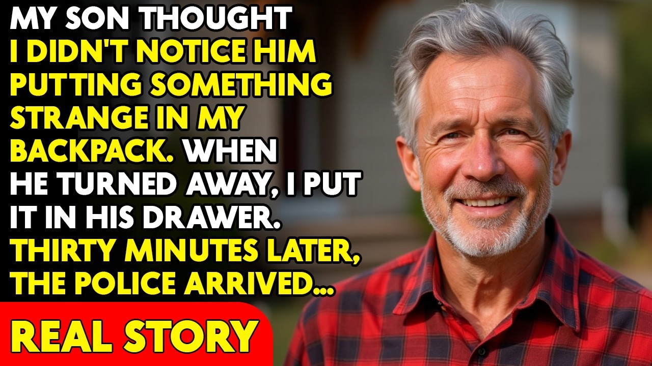 My Son Thought I Didn't Notice When He Put Something Strange In My Backpack. I Put It In His Drawer