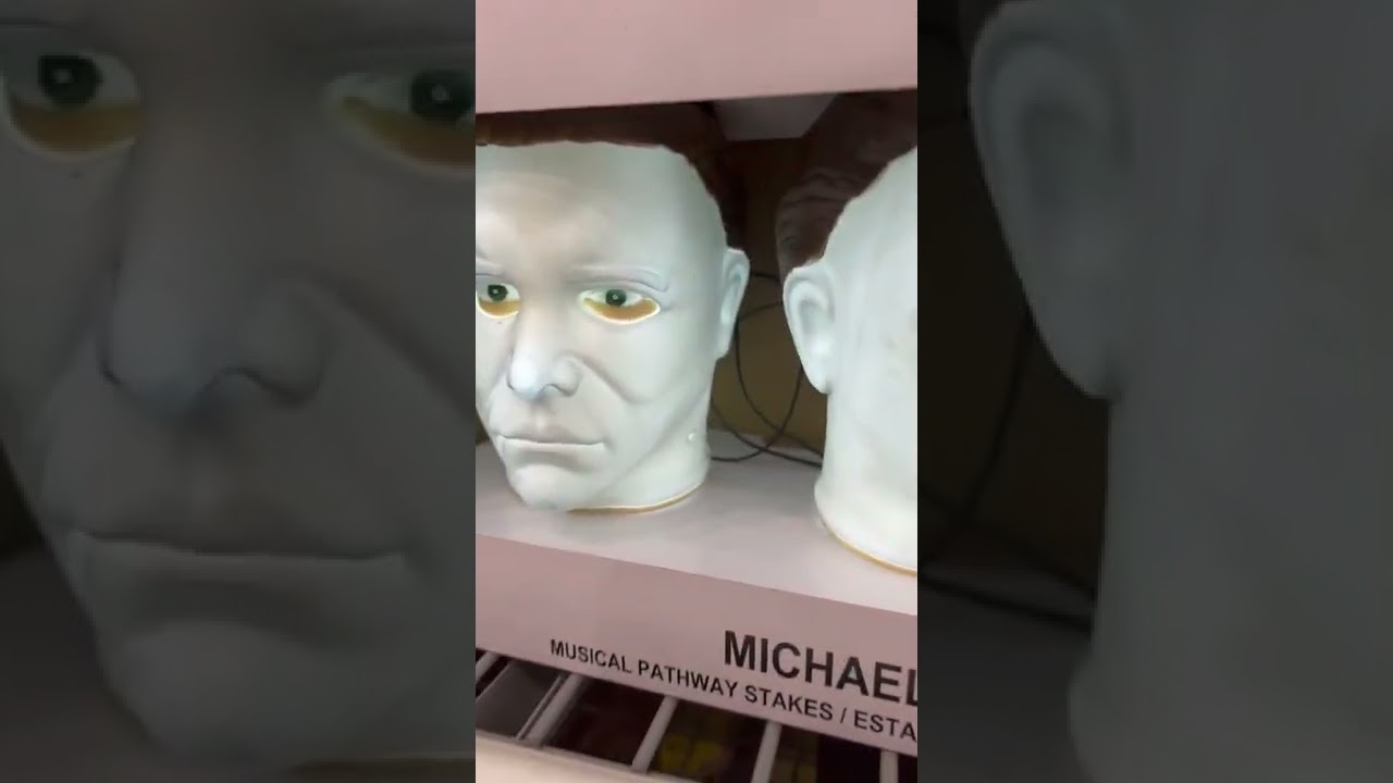 Lowe’s Michael Myers Pathway markers YouTube