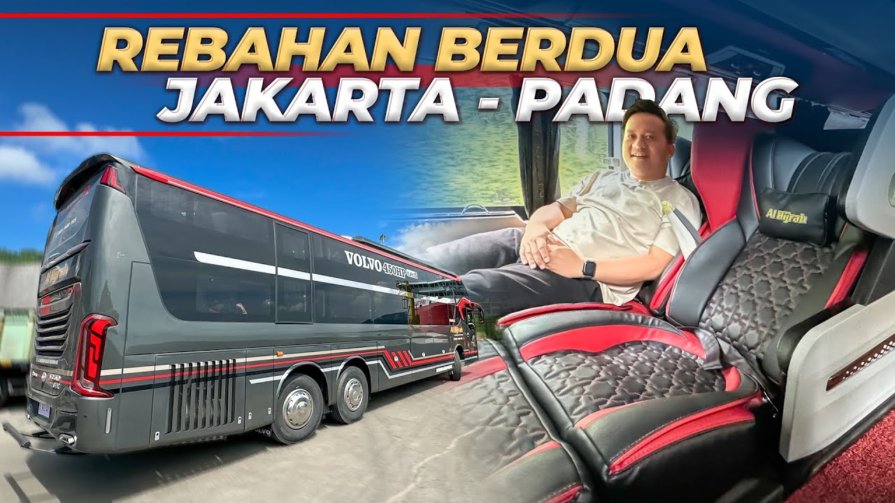 MENGGEBRAK STANDAR BUS MINANG ‼️ Naik Volvo Al Hijrah Jakarta - Padang 4