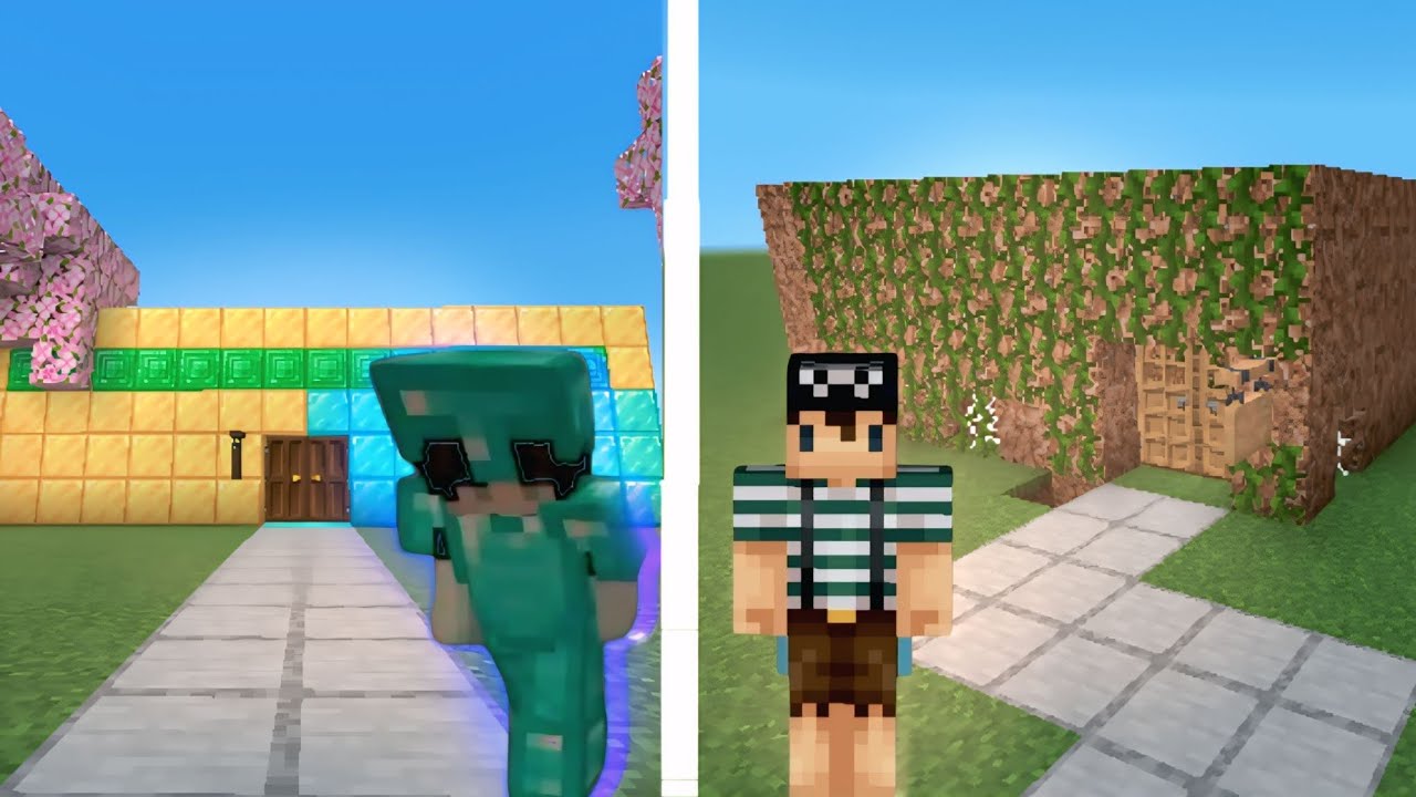 فلم 🎬 ال غني وا فقير فلم قديم 2025 Minecraft - YouTube