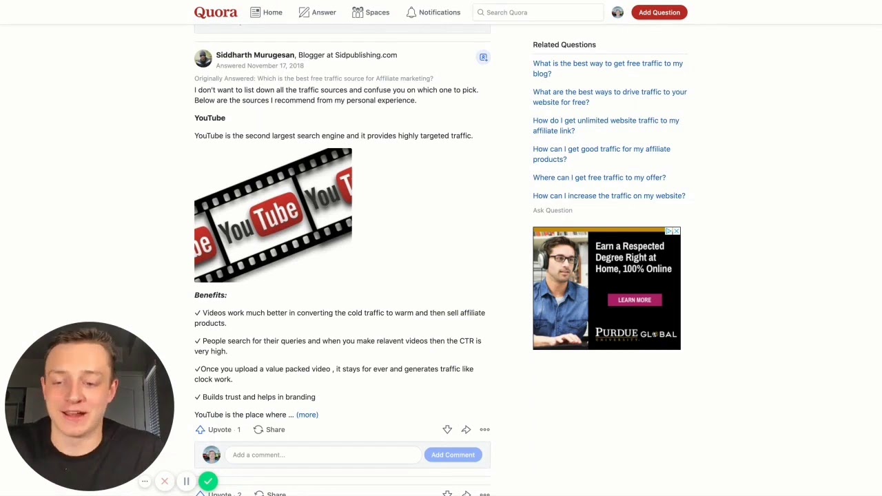 Making money with affiliate marketing in 2020