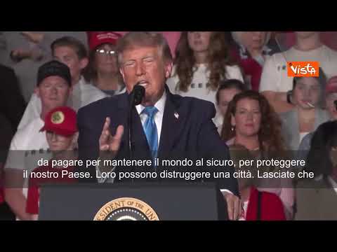 Video Trump su bombardamenti iraniani: Lasciate che distruggano Los Angeles, prezzo irrisorio da pagare