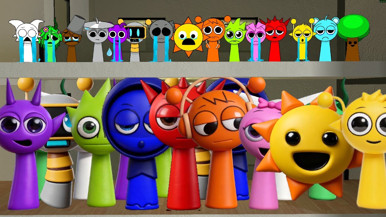 Original Baby Sprunkies Want me to Save Them From Whole Hotel of 4K SPRUNKIES! p.6