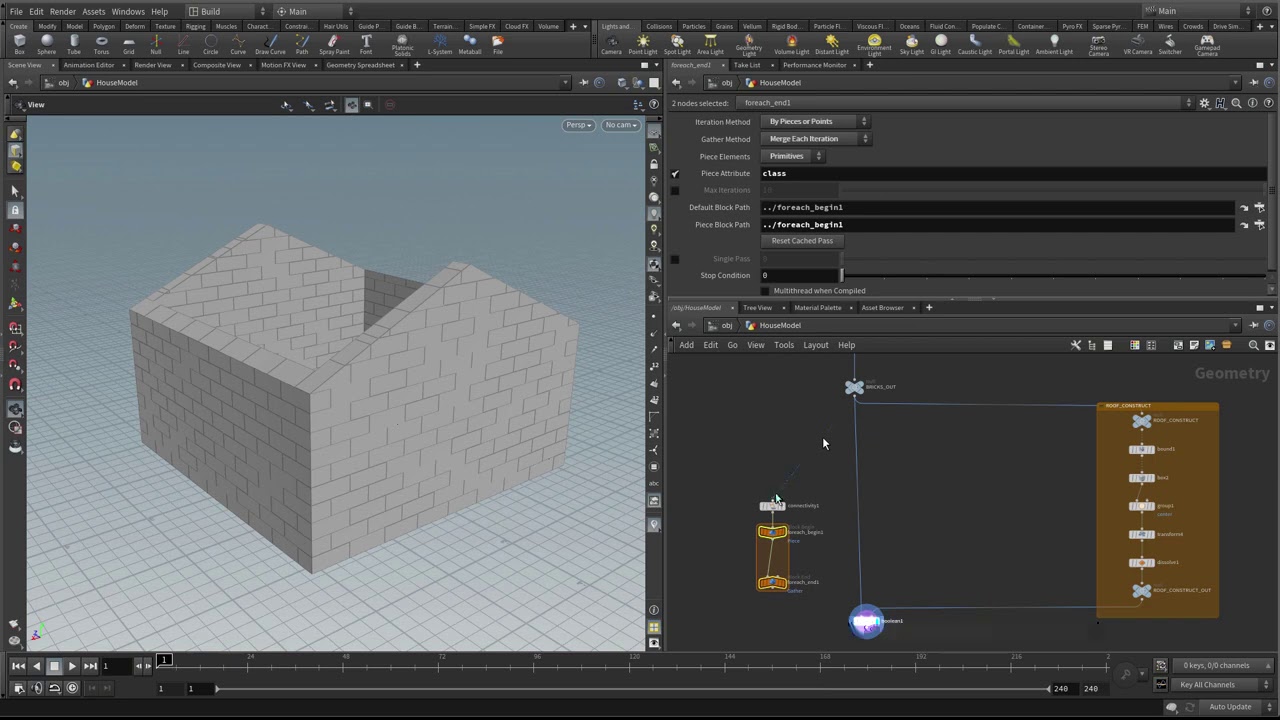 Procedural House | 2 | Cut Out the Roof