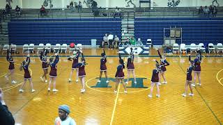 Halftime Cheer | MMS 8th Grade Girls vs Hillgrove - 1/13/21