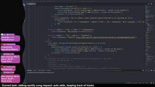 [20/10/18] Twitch - Coding custom overlays! Spotify song request! screenshot 5
