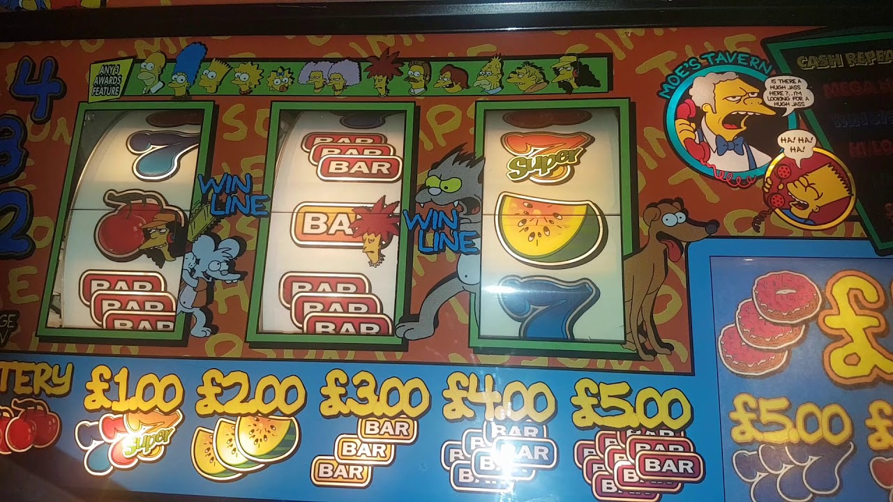 Maygay Simpsons Super Jackpot.