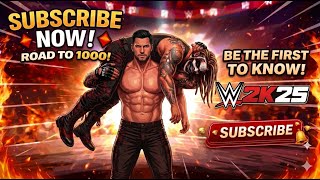 WWE 2K25 🔴 LIVE – Why Did 2K Ban This CAW?! 😳 Insane Custom Shows LIVE! #wwe #verticallive
