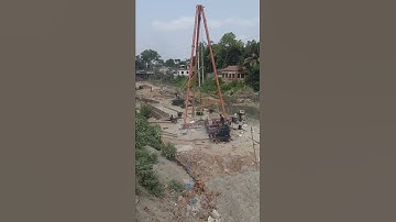 Construction Piling Machine #youtube #youtubeshorts #shorts #tiktok #trending #viral #video #road