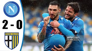 Napoli vs Parma 2-0 All Goals & Highlights 31/01/2021 HD