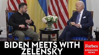 BREAKING NEWS: Biden Apologizes To Ukraine's President Zelensky For Delayed Funding, Blames GOP
