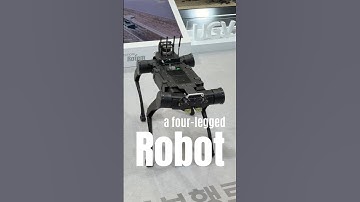 서울 ADEX 2025 4족 보행 로봇