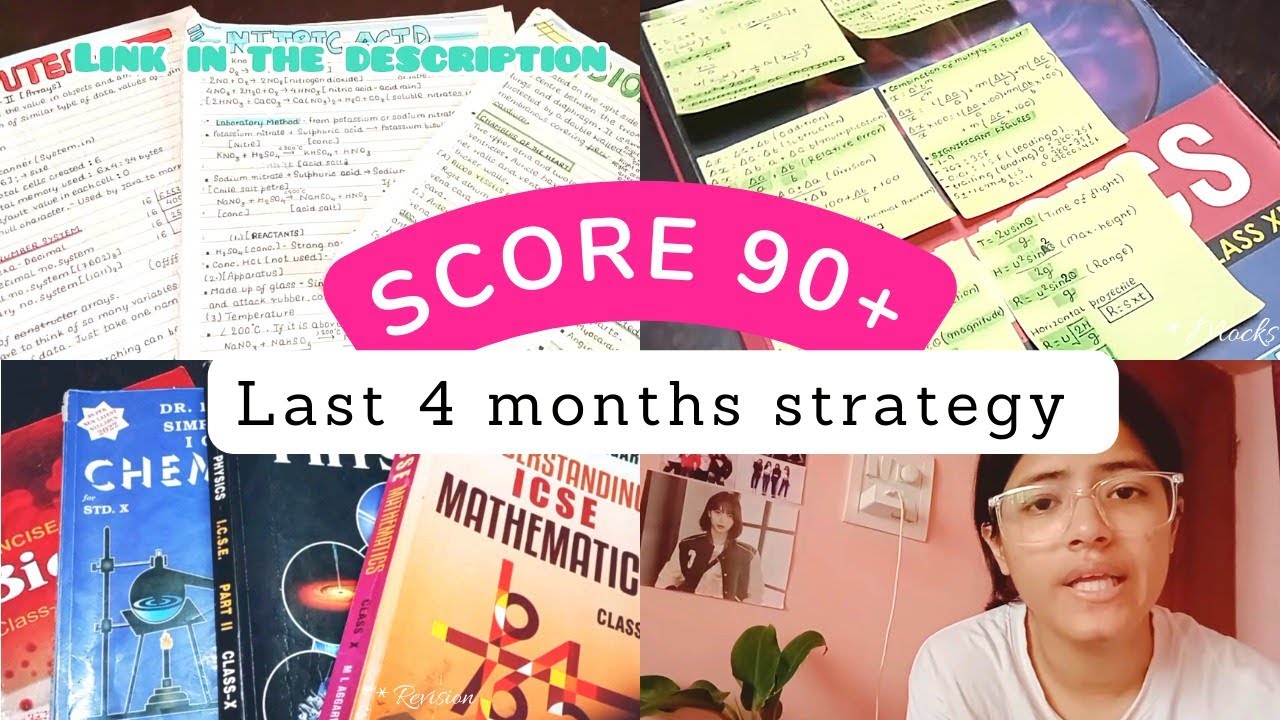 My Last 4 Months Strategy For 10th Boards above 90 YouTube My last 4 months strategy for 10th boards above 90 youtube