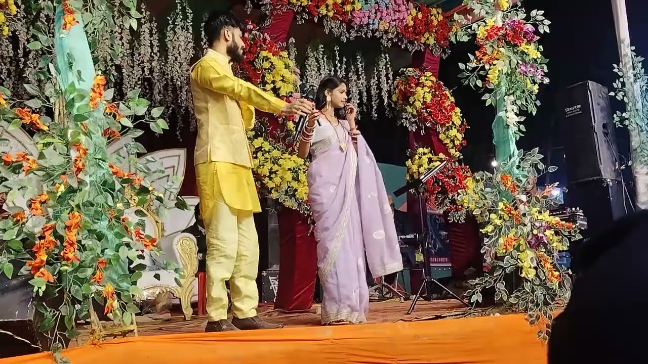 प्रिय जोड़ी गौरव ठाकुर और कल्पना मंडल का धमाकेदार स्टेज शो 