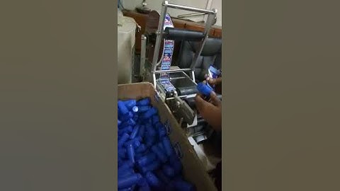 SEMI AUTO MATIC ROUND BOTTEL LABELING MACHINE , ROUND BOTTEL LABELING MACHINE , LABELING MACHINE