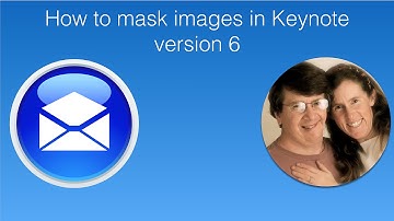 How to Mask Images in Keynote version 6