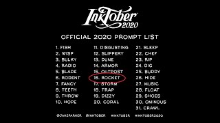 Let's Draw!! - Inktober 2020 Day 16 'Rocket'