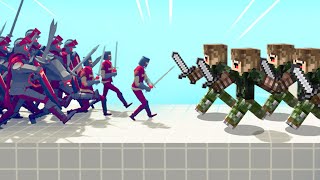 JVNQ vs MINECRAFT | TOTALLY ACCURATE BATTLE SIMULATOR