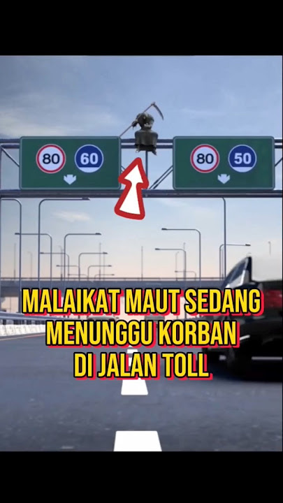 MALAIKAT MAUT SEDANG NONGKRONG DI ATAS PLANG JALAN TOL #alurceritaflim #film