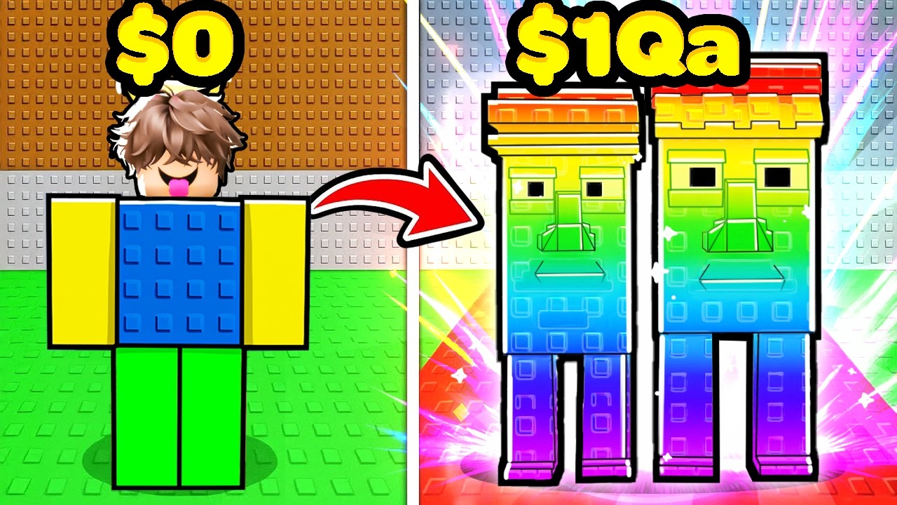 ربلوكس بديت من الصفر ومعي اندر شخصية ! Steal A Brainrot