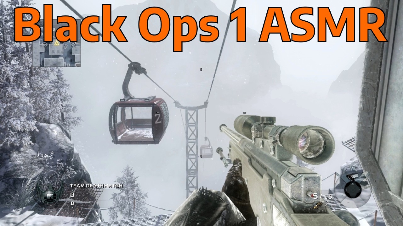 Exploring Black Ops 1 Maps | Call of Duty ASMR (Whispering Only)