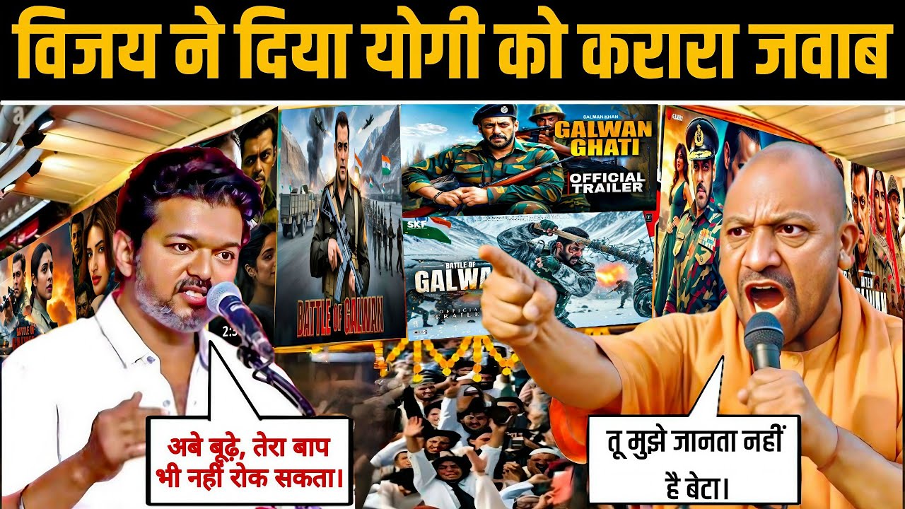 Vijay Thalapathy vs Yogi Adityanath | Battle of Galwan Movie Controversy | Salman New Film Clash